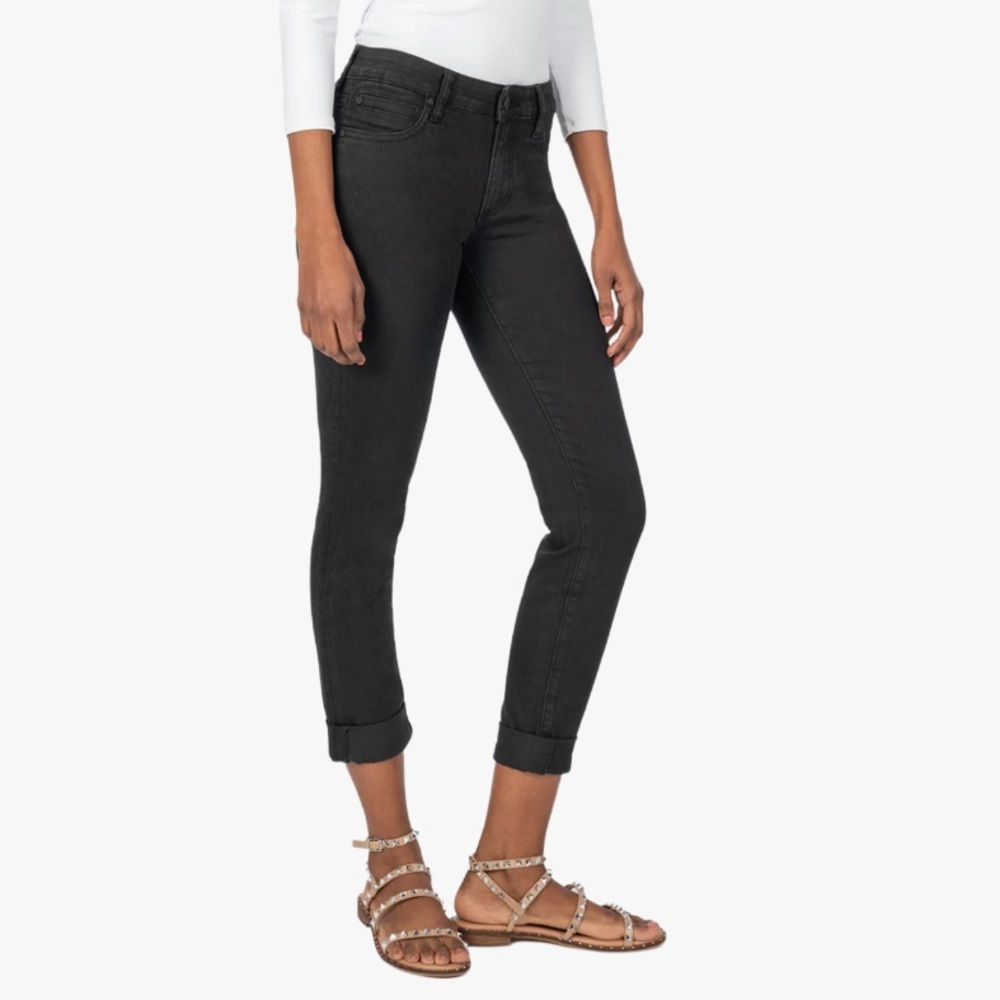 Kut From The Kloth Straight Leg 81% Cotton Women’s Jeans - 4 - Picture 14 of 15